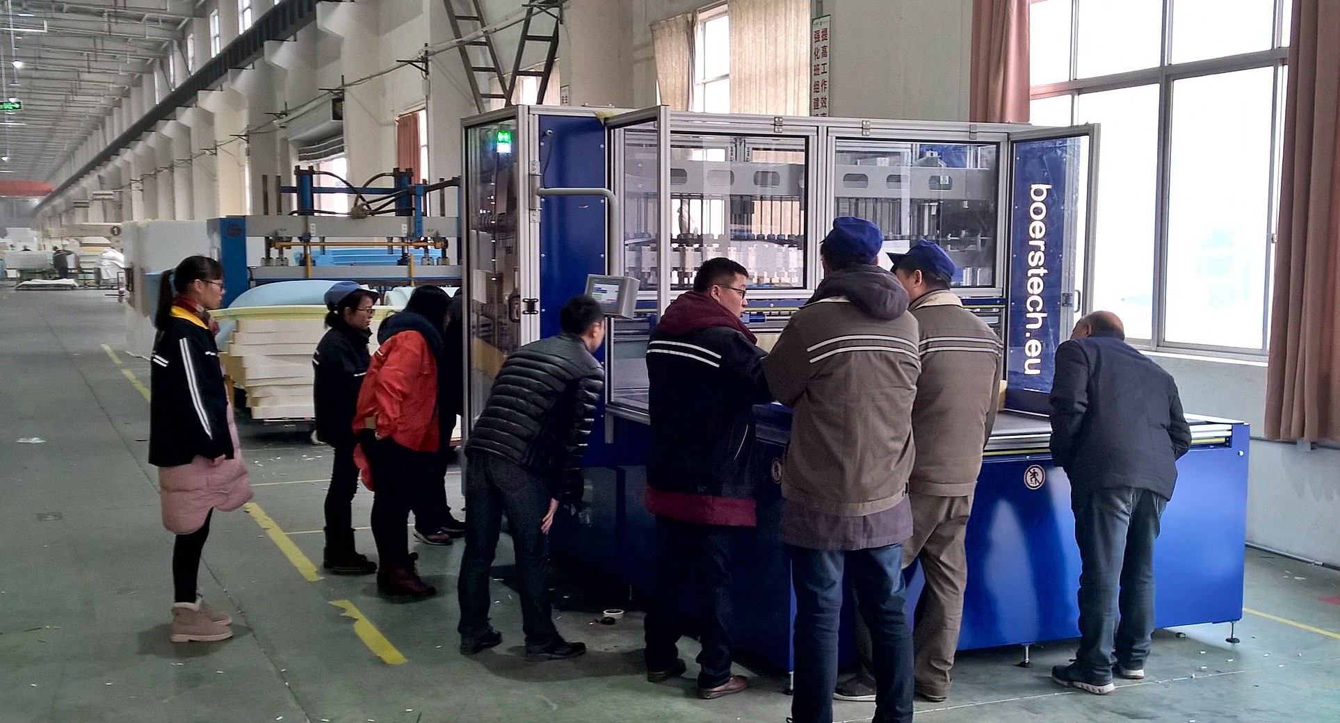 Schuim boor machine van Boers Techniek Schuim boor machine van Boers Techniek